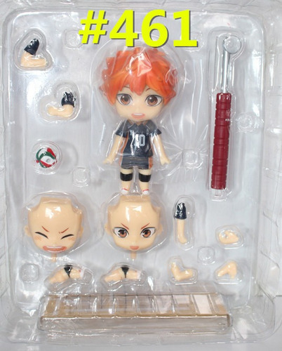 Haikyu. Hinata Shoyo Anime Chibi Figura De Acción