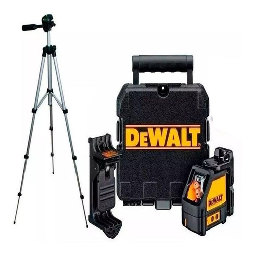 Nível À Laser Auto Nivelador De Linha + Tripé Dw088k Dewalt