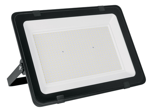 Reflector Ultra Delgado Led 400 W Luz De Día, Volteck Basic Carcasa Negro Luz Blanco Frío