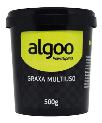 Graxa Algoo Multiuso - 500g - Cubo Caixa Direção Mov Central