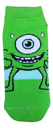 Medias Soquete Pelicula Disney Monsters Inc Mike Wazowski Monsters Inc - Mike Wazowski Estampado Unico