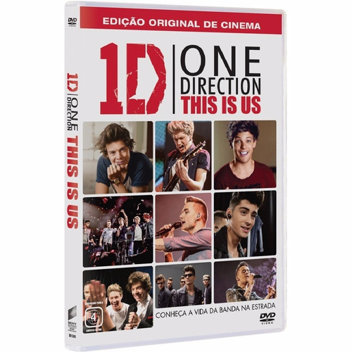 Dvd Lacrado One Direction This Is Us Edicao Original De Cine