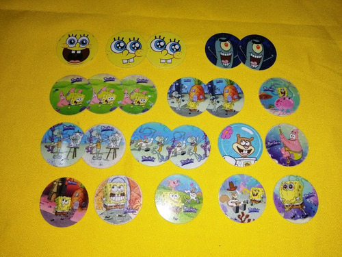 Tazos Nickelodeon Icarly Drake Josh Bob Espon 20 Tazos X 300 (Usado)