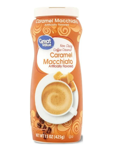 Great Value Coffe Creamer Caramel Macchiato 425 G