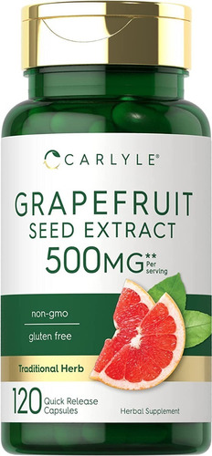 Extracto De Semillas De Pomelo 500mg 120 Carlyle