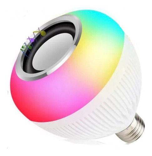 Bombillo Led Inteligente Rgb Con Alto Voz+ Control Remoto