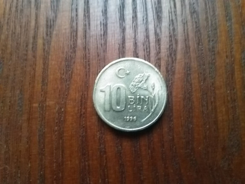 Moneda Turquia 10 Bin Lira