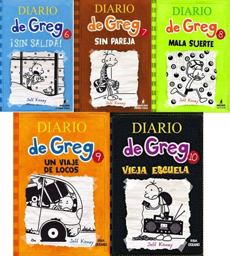 5x1 Diarios De Greg 6 + 7 + 8 + 9 + 10 