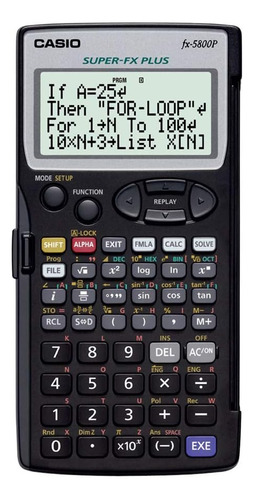 Casio Fx-5800p - Calculadora Programable