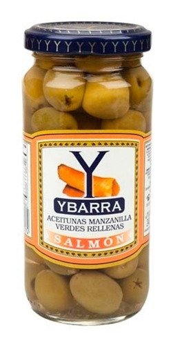 Aceitunas Rellenas De Salmón Ybarra 240g