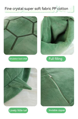 Cojín Acolchado Suave Con Forma De Saco De Dormir Con Forma