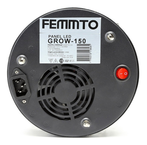 Panel Led Cultivo Indoor Lampara 150w Full Spectrum Flora
