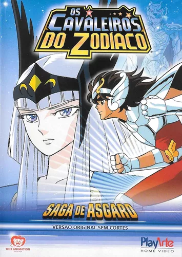 DvD Covers: Cavaleiros Do Zodiaco : Saga de Asgard