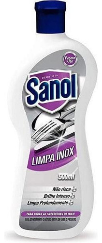 Limpa Inox Sanol 500ml