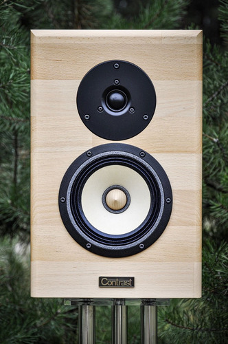 Parlantes High End Contrast Audio Lens.