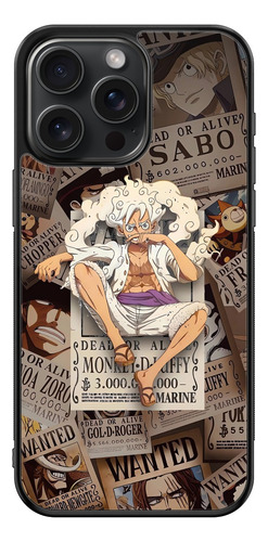 Funda One Piece Monkey D Luffy Gear 5 Zoro Sanji Shanks Tony Negro Samsung Galaxy S23 Ultra