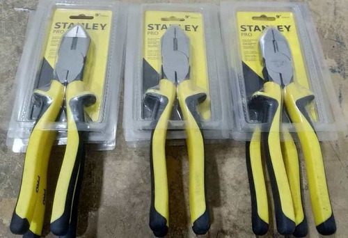 Imagen 4 de 4 de Alicate Electricista Stanley 9 84-154