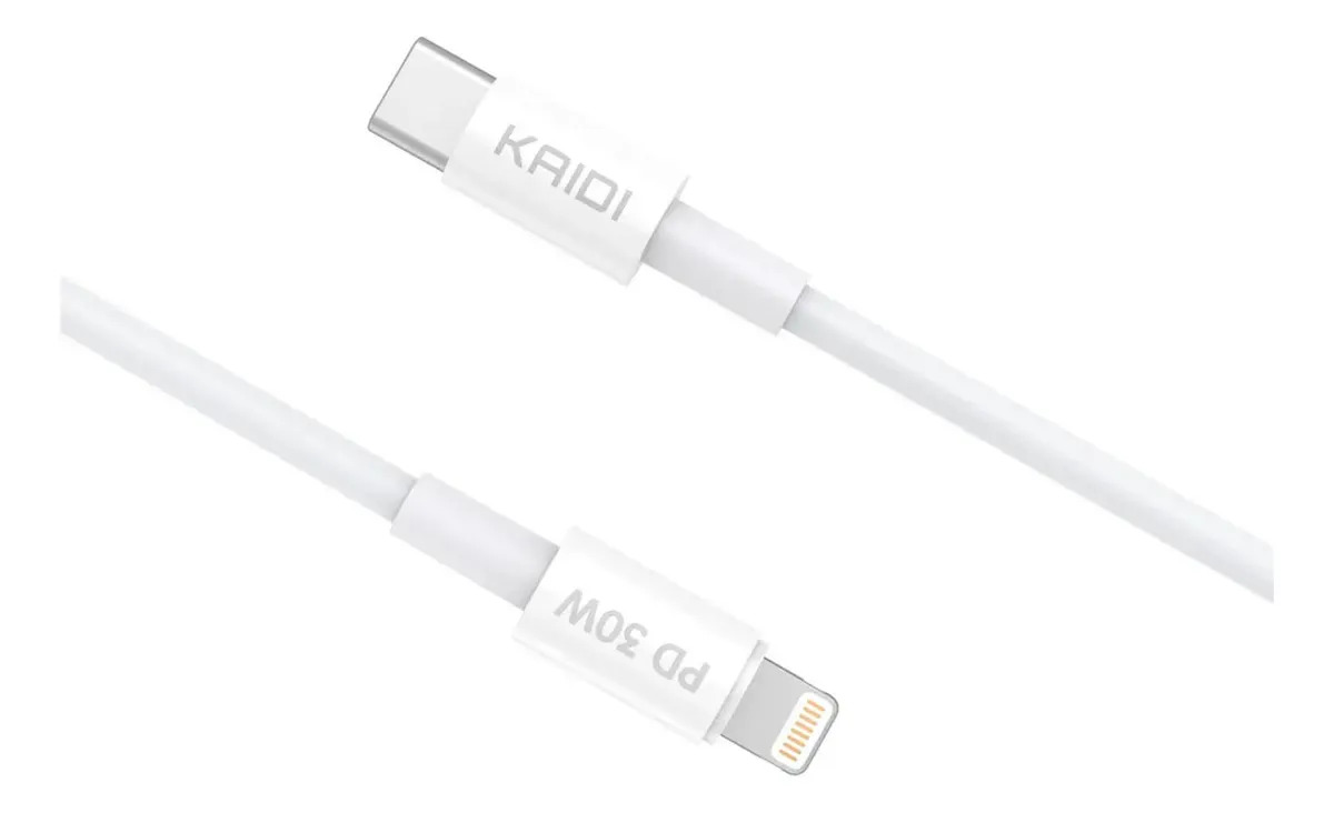 Cabo Turbo Tipo-C para iPhone TURBO Kaidi Kd-26 30W KAIDI 1M