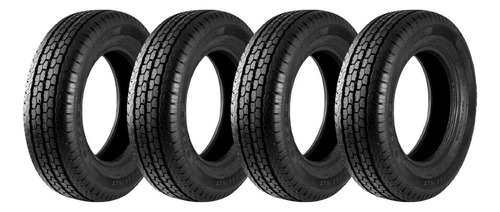 Jogo Pneu Alfamotors 225/70r15 112/110r Dk768 Lt 8 Lonas