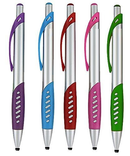 Stylus Pen, Stylus Capacitivo 2 En 1 - Bolígrafo Clic Con L