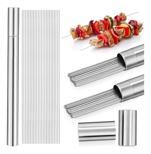 Minatee 200 Pinchos De Acero Inoxidable Reutilizables Resist