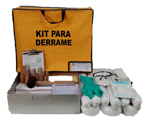 Kit Para Derrames De Hidrocarburos Equipo Pesado 40l