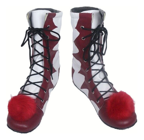 Botas Altas Joker Pennywise Cosplay It Horror Clown Killer
