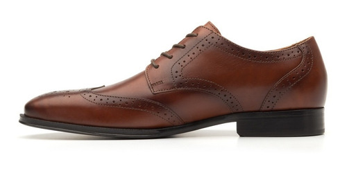 Imagen 3 de 6 de Quirelli 700102brandy Derby Bostoniano Zapato Para Caballero