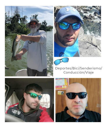 Gafas Polarizadas Deportivas Pesca Lentes Sol Deportivas 400