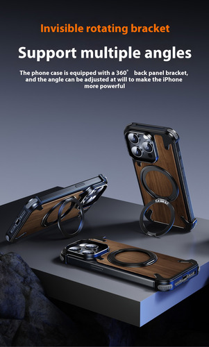 Adecuado Para Fundas iPhone 16 Pro Max De Apple. - Negro