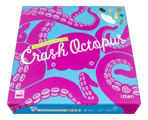 Crash Octopus - Juego De Mesa - Genx Games