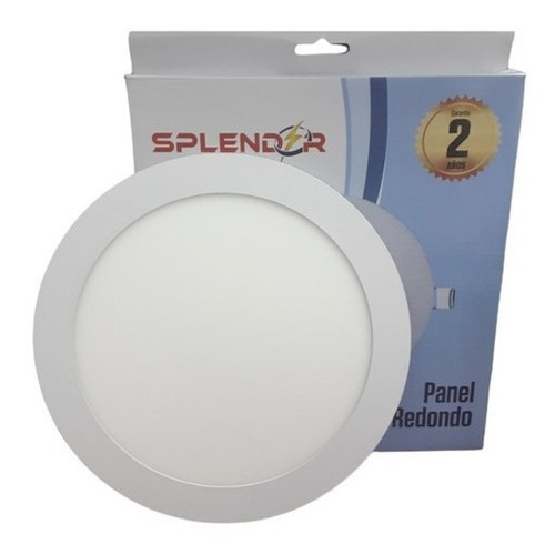 Panel Led Superficial 18w 8 PuLG Luz Blanca 90-285v Splendor