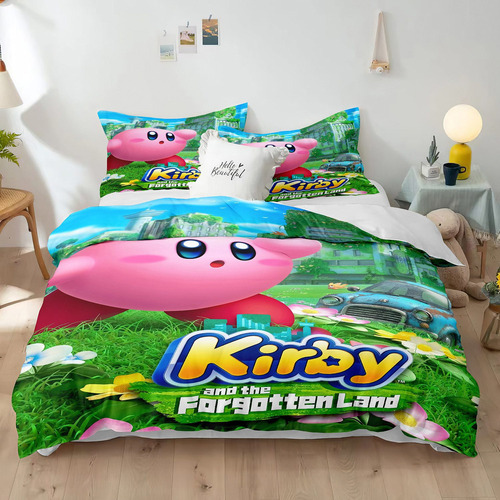 Juego De Cama De Dibujos Animados Kirby's Dream Land 220