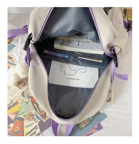 2025 Mochila Impermeable Mujer 17 Pulgadas Kawaii Korean