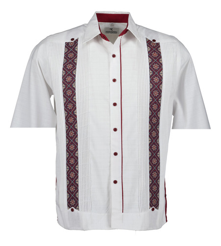 Guayabera De Lino Premium M/c Tallas Extras