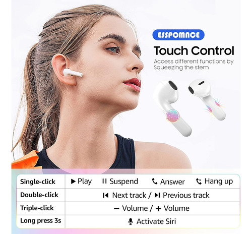 Auriculares Esponce Auriculares Inalámbricos Bluetooth