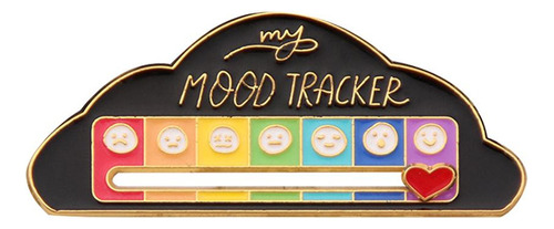 Broche Cloud My Social Battery 7 Moods, 5 Unidades