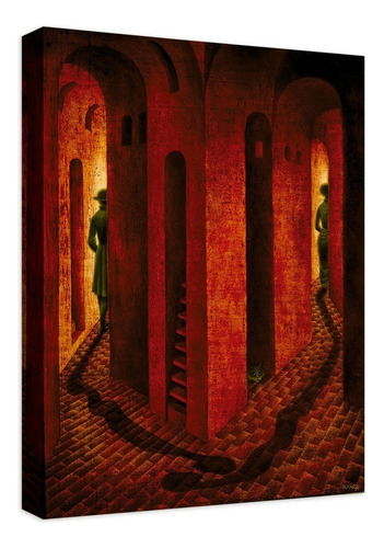 Cuadro Remedios Varo La Despedida Lienzo Canvas Con Bastidor