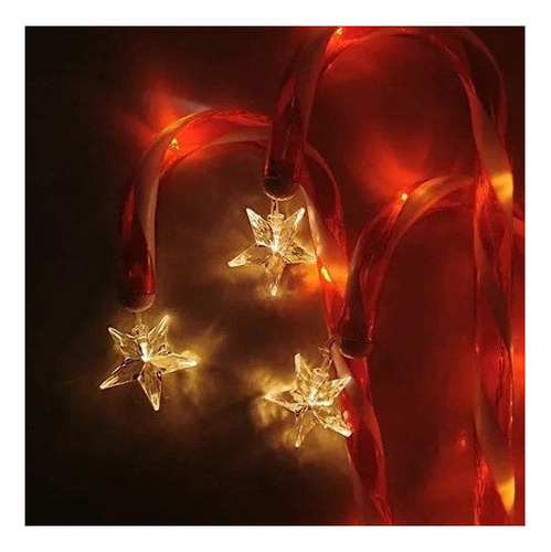Den Luces Navideñas Juego De 8 Luces Solares Navideas Con