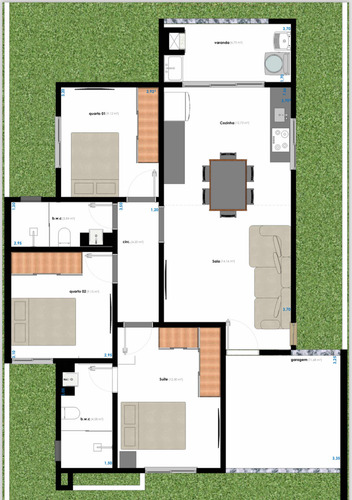 Projeto Residência 100m2