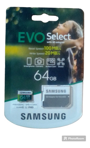 Memoria Micro Sd 64gb Samsung