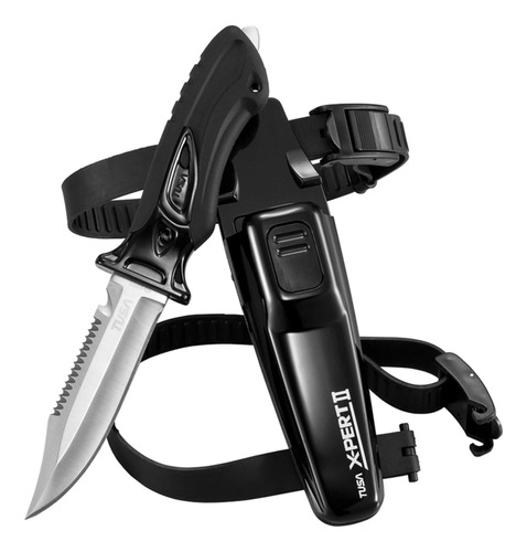 Tusa Fk-910 X-pert Ii - Cuchillo De Buceo, Punta Cada, Color