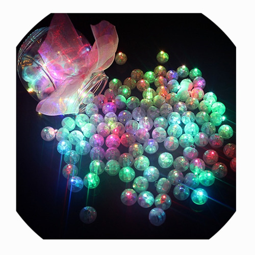 100 Leds Para Globo Blancos, Fiesta,globo Con Helio