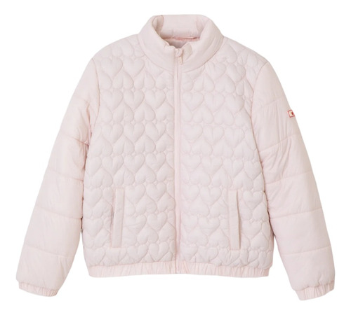 Campera Nylon Matelaseada Niña Wanama Kids Linna Sin Capucha