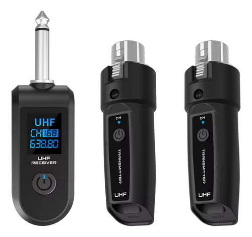 Sistema Adaptador Xlr, Transmisor Y Receptor De Micrófono I