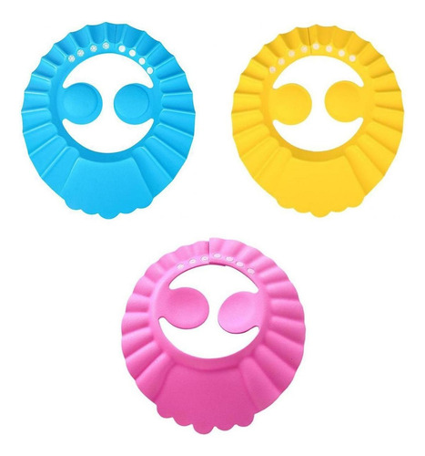 I 3x Bebé Suave Gorro De Baño Sombrero Ambiental Niños