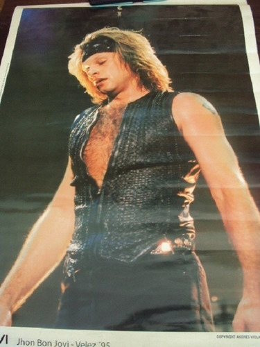 Poster Bon Jovi - En Papel Fotografico