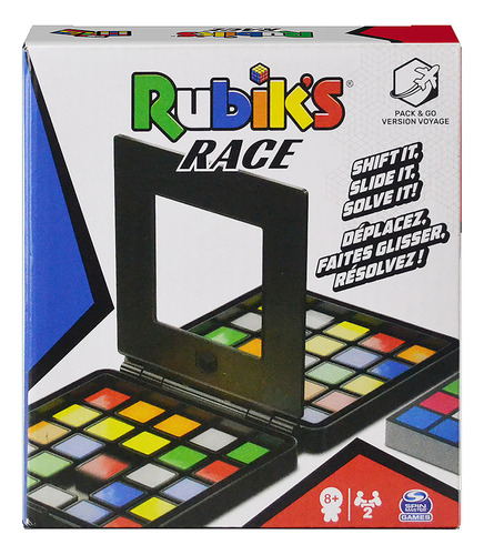 Rubik's - Desafio Final Race Pack'n'go Para 2 Jogadores Cor da estrutura Preto