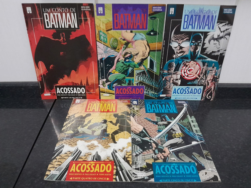 Minisserie Completa Um Conto De Batman Acossado Abril Rjhm (Usado)