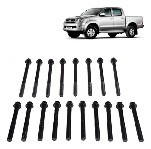 Set Perno Culata Para Toyota Hilux 3.0 2012 2015 1kd